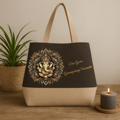 sac en coton à personnaliser : Ganesh