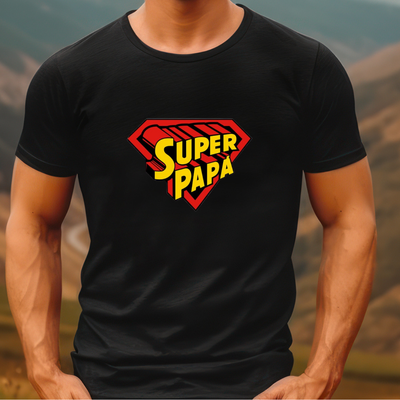 t-shirt ou sweat à personnaliser super papa