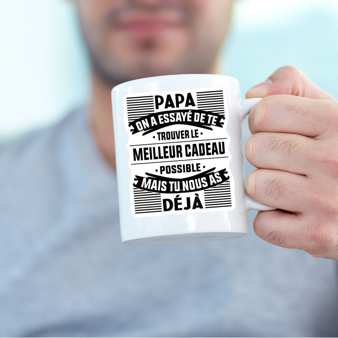 mug à personnaliser cadeau papa