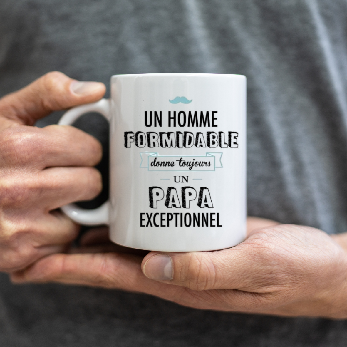 mug à personnaliser papa exceptionnel