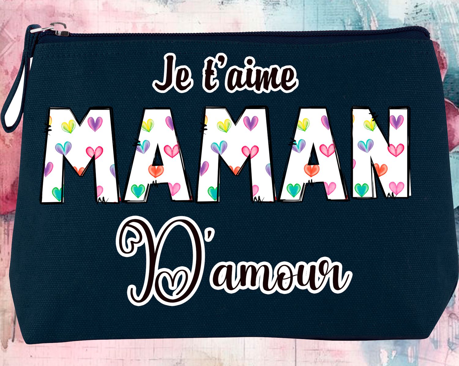 trousse personnalisée maman d'amour