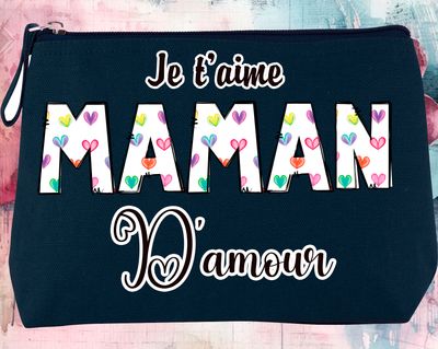 trousse personnalisée maman d'amour