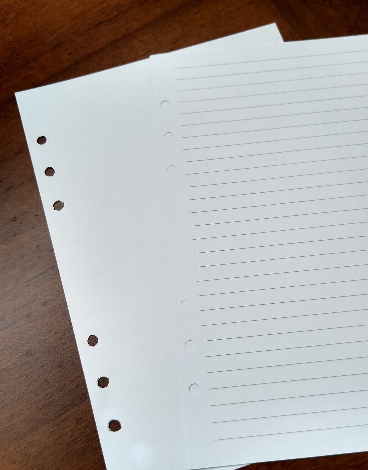 A5 Ring binder inserts