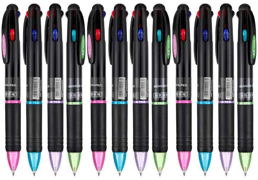 4 Colour Retractable Pen