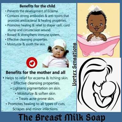 Customized 3 lb Breast Milk Soap 