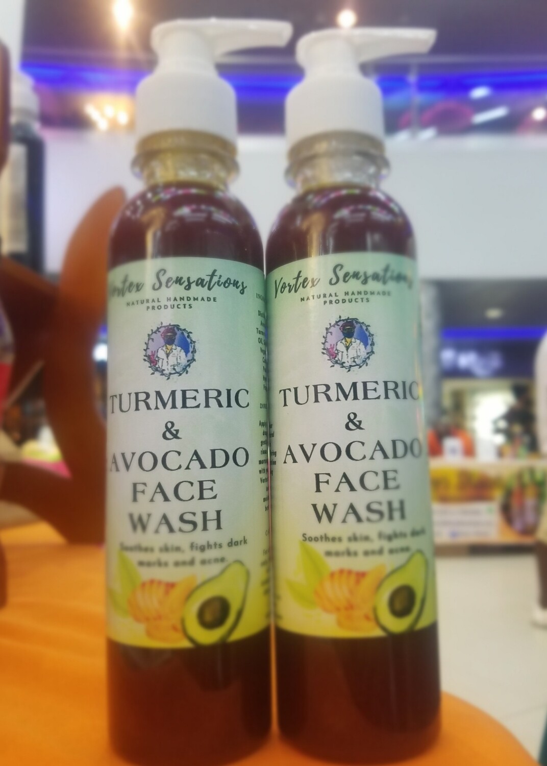 Avocado &amp; Turmeric Face Wash