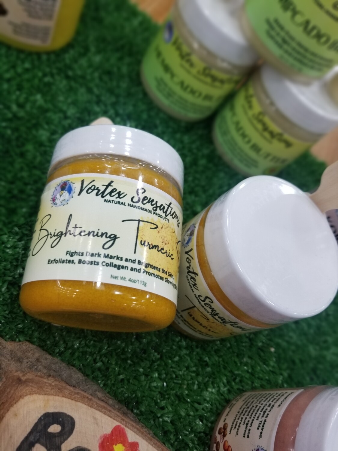 Brightening Turmeric Scrub 