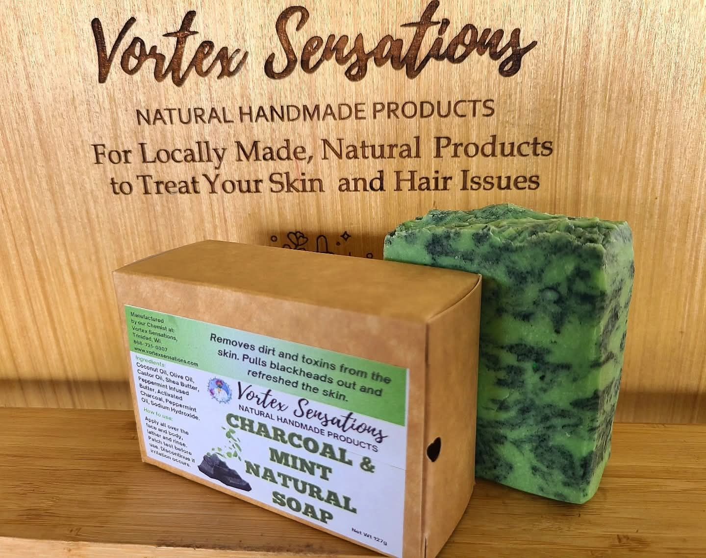 Charcoal &amp; Mint Soap