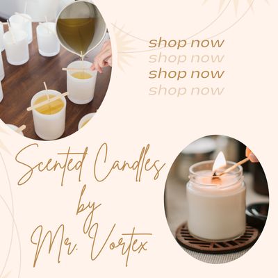 Scented Candles by Mr. Absorbables