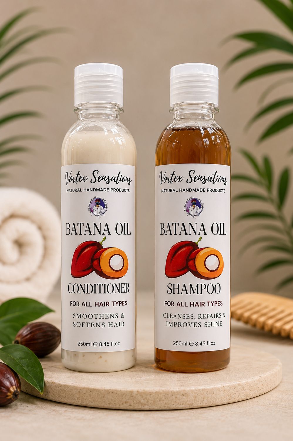 Batana Oil Shampoo and Conditioner