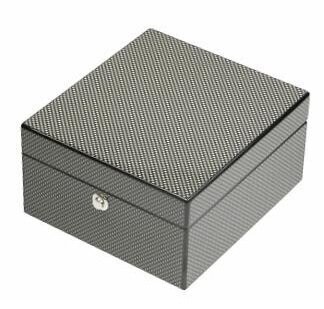 Porta Orologi 4 Posti Fibra Carbonio