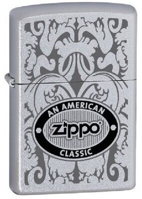 Accendino Zippo American Classic Grigio Scuro