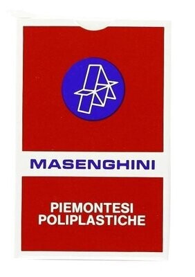 Carte da Gioco Regionali Piemontesi 5 Masenghini Triplex Telate