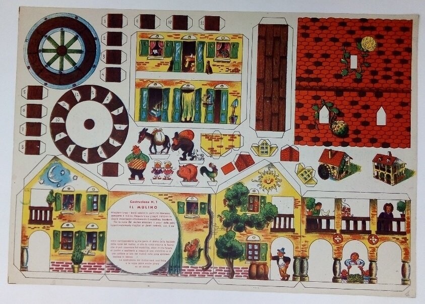 Cartoncino da Ritagliare "Fattoria Antica"