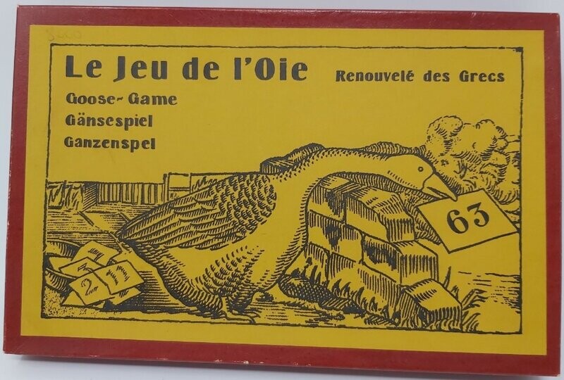 Le Jeu de l'Oie Gioco dell'Oca Vintage