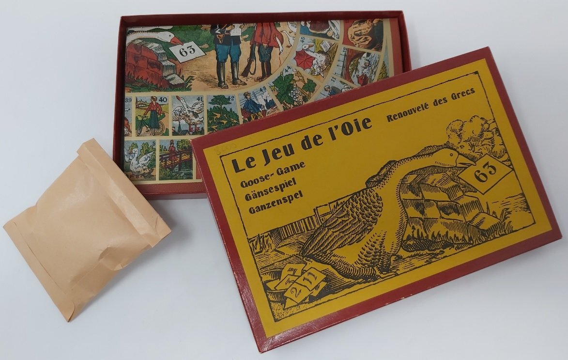 Le Jeu de l'Oie Gioco dell'Oca Vintage