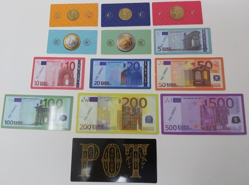Serie SPOLETO Fiches Cartamoneta Banconota Euro Fac-Simile