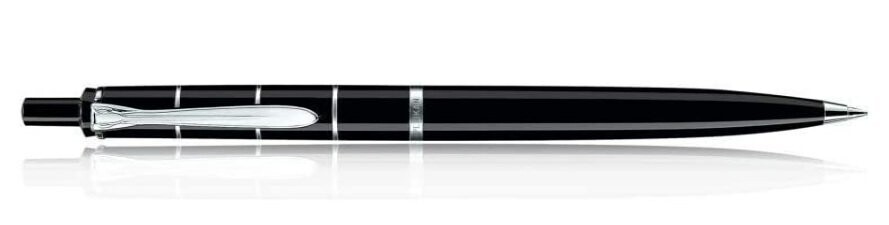 Penna Sfera Pelikan Particolari Silver Meccanismo a scatto a pulsante