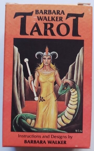 Mazzo di Carte Tarocchi Barbara Walker Tarot Deck FUORI PRODUZIONE