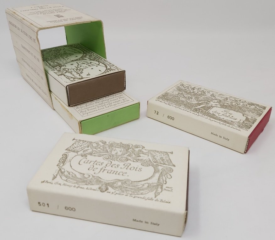 Set 4 Mazzi Giochi Carte di Stefano Della Bella Edizioni limitate numerate Vito Arienti Edizioni Del Solleone