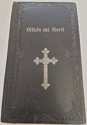 Libretto Officio dei Morti Libreria Editrice Vescovile 1930