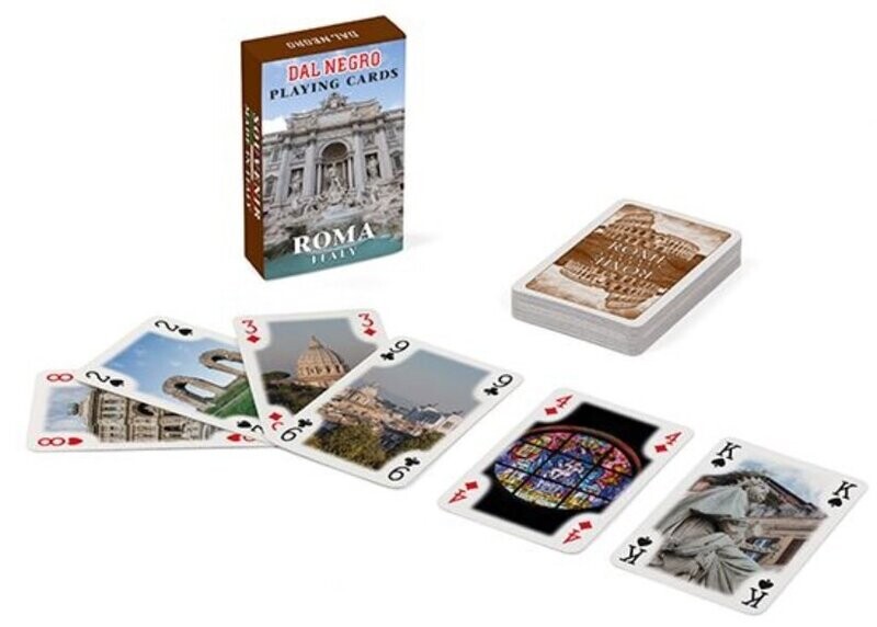 Mini Poker e Ramino Dal Negro Souvenir Roma