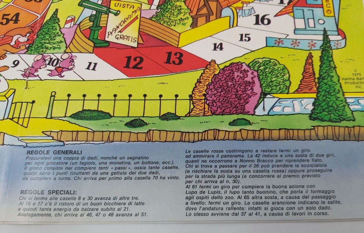 Gioco La Gita dell'Allegria Editrice Hanna-Barbera Productions, Inc. 1979