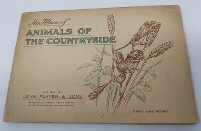 Album Figurine John Player & Sons Price One Penny Imperial Tobacco Animals of the Countryside 1939