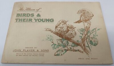 Album Figurine John Player & Sons Price One Penny Imperial Tobacco Birds & Their Young Anni '30