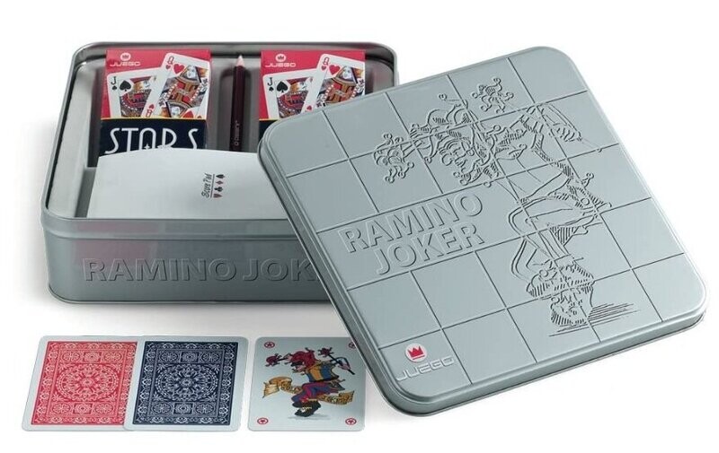 Confezione Latta Carte Ramino