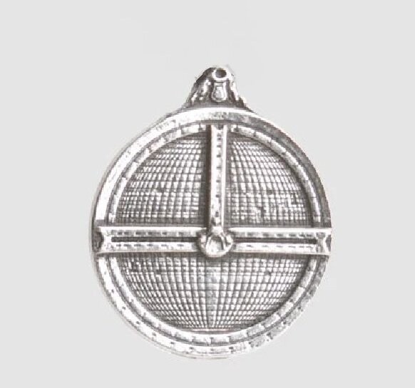 Spilletta Astrolabio in Silver Planisferico Astrolabe Silver