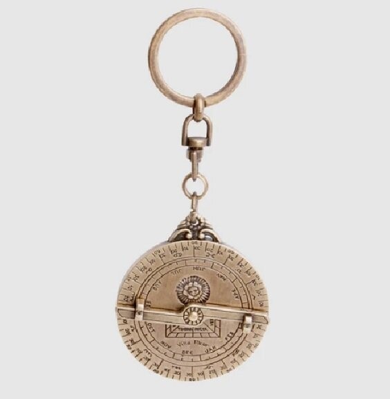 Astrolabe Key Ring Portachiavi Astrolabio