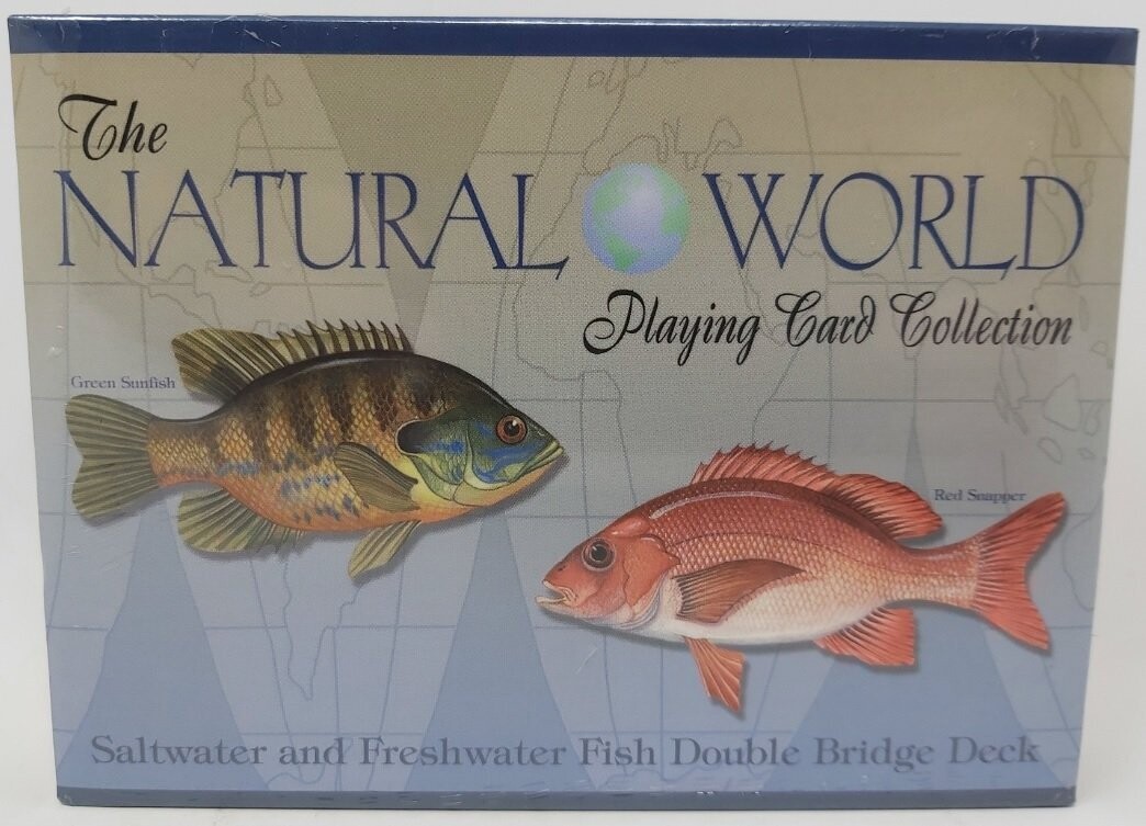 Mazzo Carte Ramino The Natural World Fish (da Collezione)