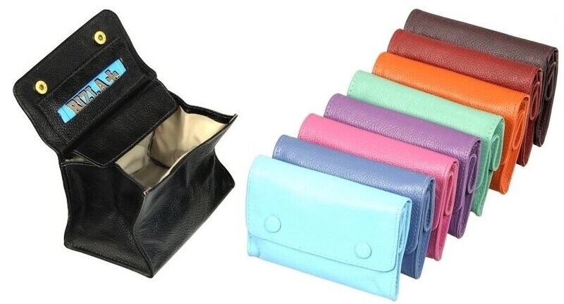 Pochette Porta Tabacco Borsa Pochette Porta Cartine e Filtri (Colori Assortiti)