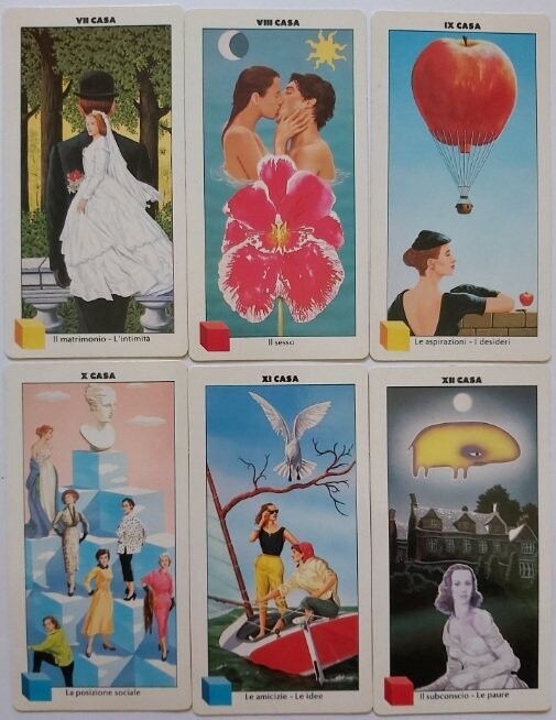 Mazzo Le Carte del Cuore Tre Colori per Tre Verità 1987 (da Collezione)