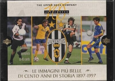 Cofanetto Carte Immagini Juventus Centenario 1897-1997 Limited Edition Numerato n 008581/25000 (da Collezione)