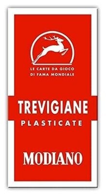 Mazzo di Carte Regionali Trevigiane 80/20 (54 Carte in Triplex)
