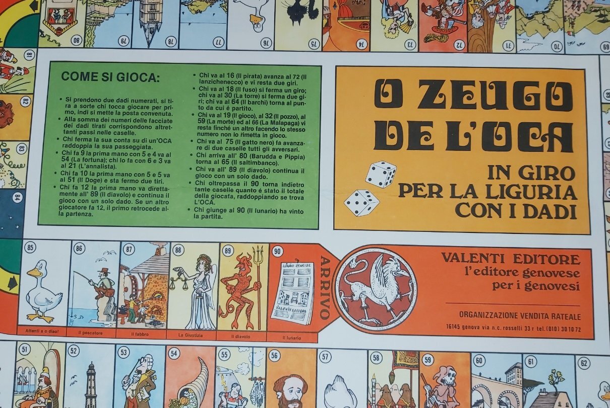 Gioco dell'Oca  (Ligure)