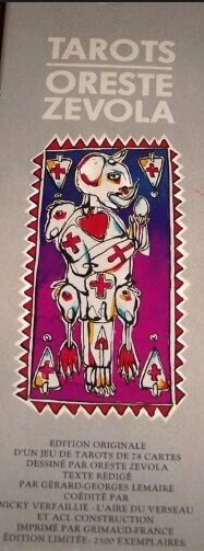 Tarocco Oreste Zevola Tarots 1989 (serie limitata di 2500 esemplari)