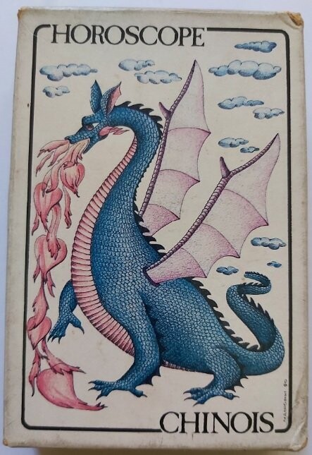 Cartomanzia Horoscope Chinois Chinese Horoscope Oracle Deck Anno 1988 (da Collezione)