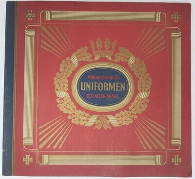 Album Completo Figurine Sigarette Waldorf-Astoria Uniformi e Bandiere Anni '30 (da Collezione)