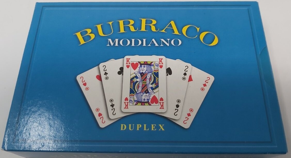 Mazzo di Carte Burraco Modiano Cristallo Classiche