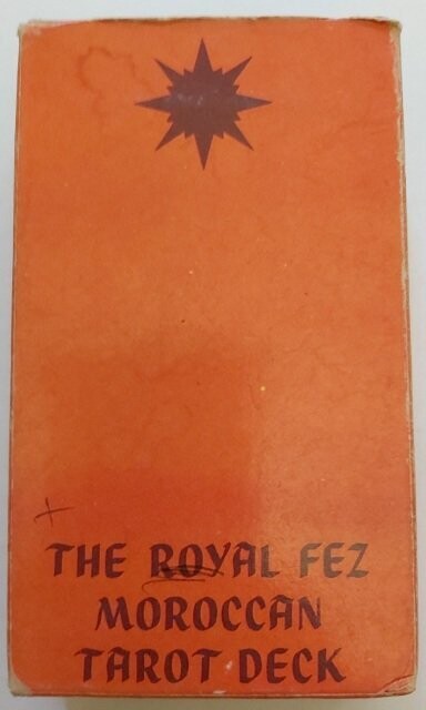 Mazzo di Carte Tarocchi The Royal Fez Moroccan Tarot Deck Anno 1975