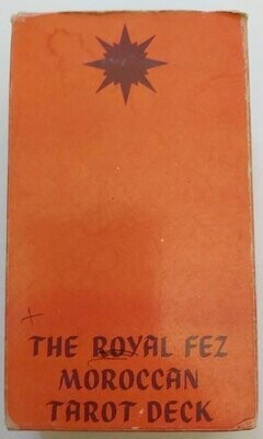Mazzo di Carte Tarocchi The Royal Fez Moroccan Tarot Deck Anno 1975