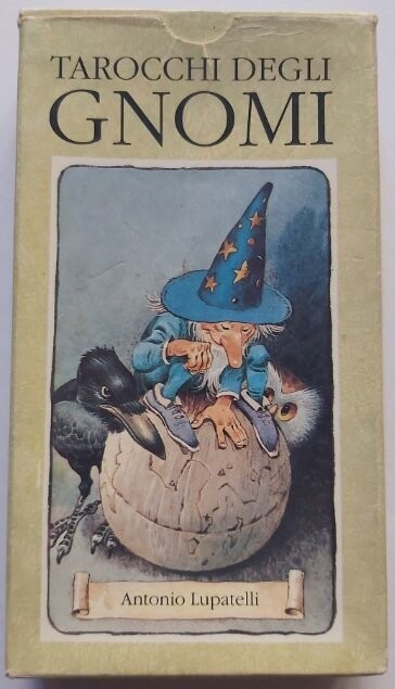 Mazzo di Carte Tarocchi degli Gnomi Antonio Lupatelli Anno 1991