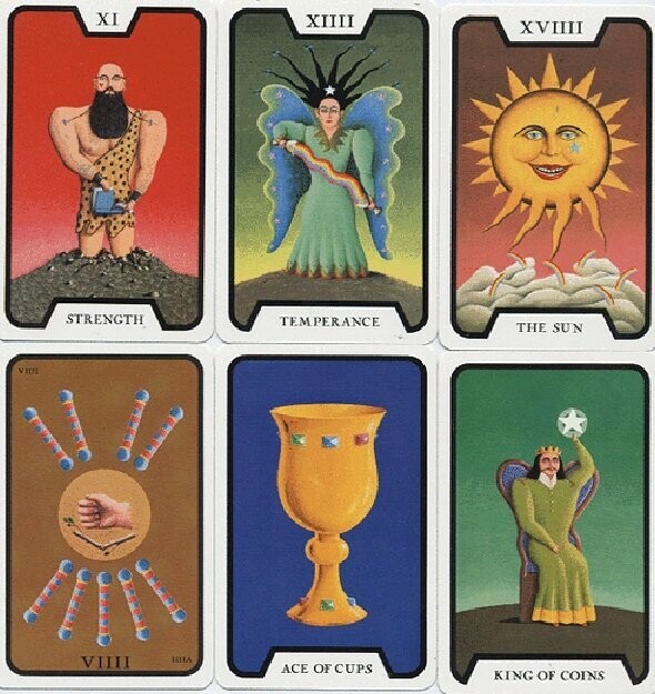 Tarocco delle Streghe Tarot of the Witches 1974