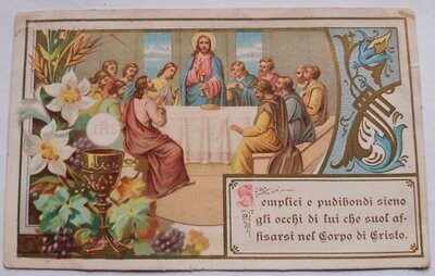 Santino Pasqua Celebrata Chiesa Parrocchiale di S. Maria Maggiore Trieste 1904