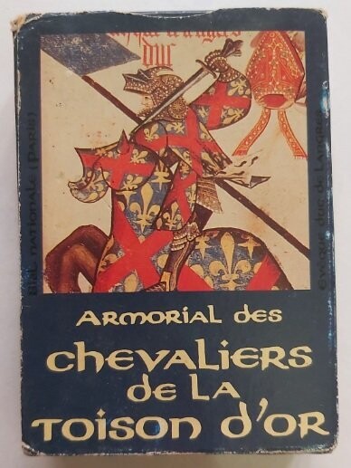 Mazzo Carte da Gioco Armorial des Chevaliers de la Toison d'Or