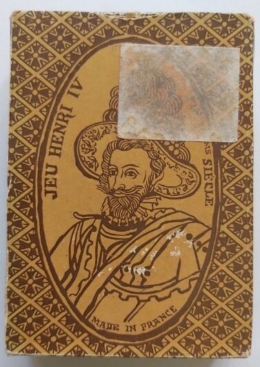 Mazzo di Carte da Gioco Jeu Henri IV Fin 16eme Siecle