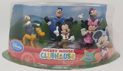 Pupazzi Disney Store Figurine Playset PVC Mickey Mouse Club House